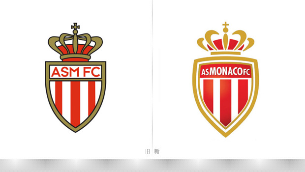 摩纳哥足球俱乐部(ASMFC)新LOGO_logo设计